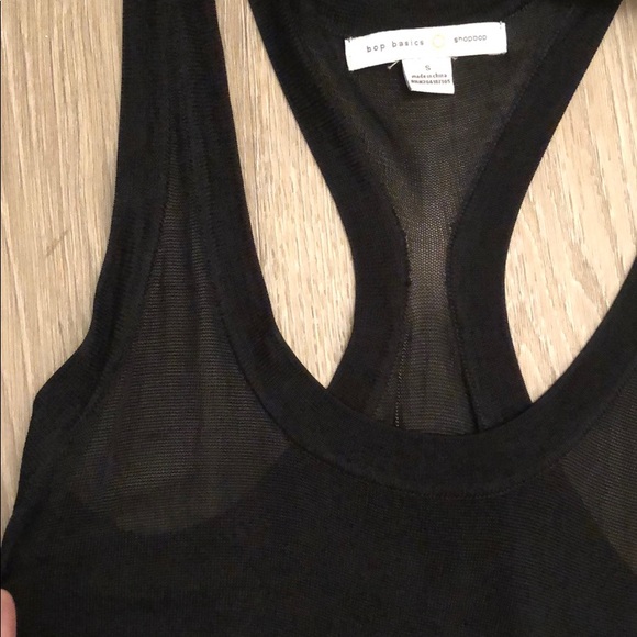Shopbop - Bop Basics Black Tank - Picture 4 of 4